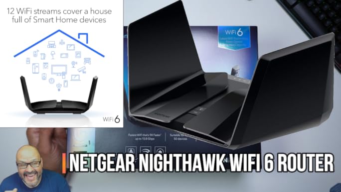PC周辺機器 NETGEAR Nighthawk AX12 RAX120-100JPS Nighthawk AX12 WiFi 6 Router - RAX120 12-Stream Router | NETGEAR